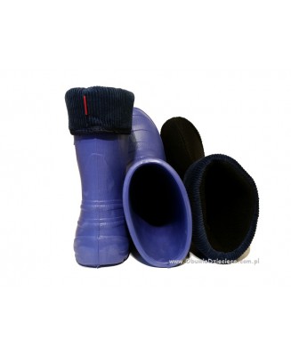 L861ni TERMIX NIEBIESKIE superlekkie EVA  kalosze dziecięce Lemigo  22-37