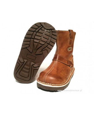 -yfh007br brązowe zimowe ocieplane kozaczki dziecięce McAtrthur Catch 25-28