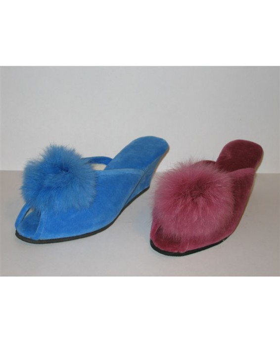 61-p319op pantofle domowe damskie