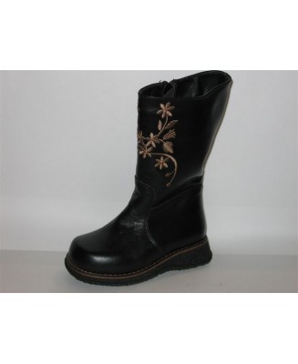 d325cz czarne kozaki dziewczęce