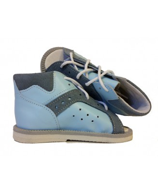 8-BP38MA/0 KUBA błękit j.niebieskie kapcie sandałki obuwie profilaktyczne wcz.dzieciece 18-23 buty Postęp