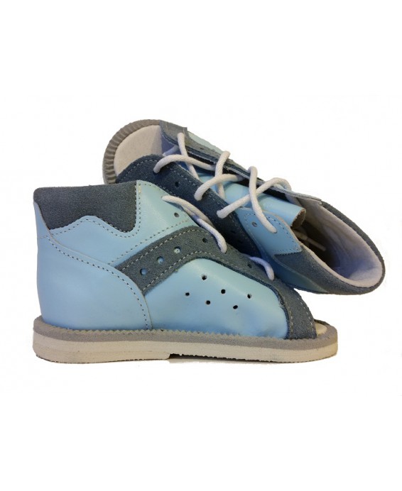 8-BP38MA/0 KUBA błękit j.niebieskie kapcie sandałki obuwie profilaktyczne wcz.dzieciece 18-23 buty Postęp