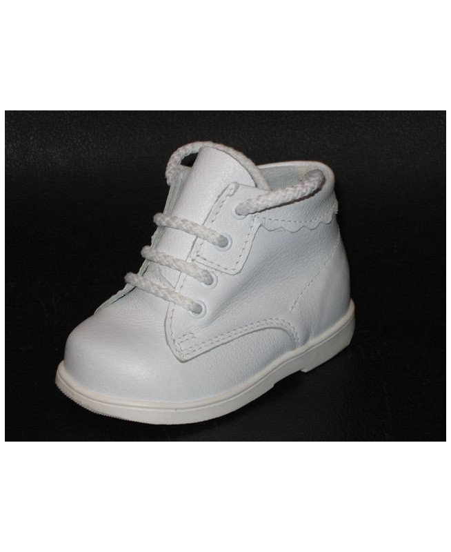 0-0/985bi białe buciki dziecięce (do chrztu)