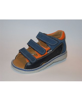 12-019beni nieb-pom-granatowe sandałki przedszkolne