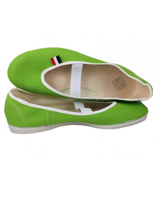 4-1JARBdazi 011-8 green j.zielone jarmilki czeszki flagi ORYGINALNE czółenka tenisówki dziewczęce/damskie  JARMILKI DAGROD  35-4