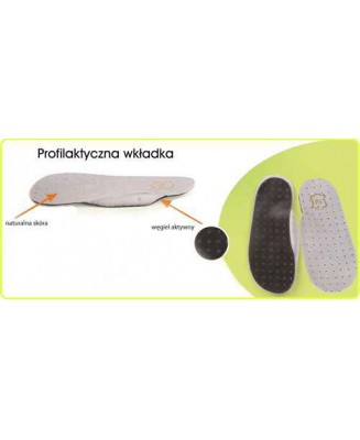 01-6RACZmo ziel/moro sandałki kapcie-buciki wcz.dziecięce+wkładki  Raweks