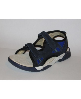 12-5wb16 granat/c.nieb sandałki dziecięce 30-35