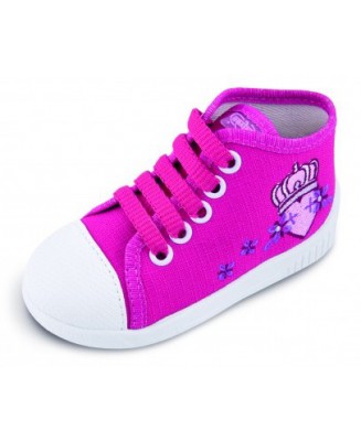 03-869/25 różowe trampki kapcie-buciki wczesnodziecięce Befado