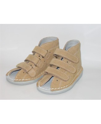 8-012RZ beż. kapcie-sandałki adamki bisbut wcz.dzieciece 18-26  Adamki-Bisbut