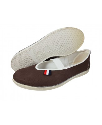 4-1JARBdabr 011-BR brown c.brązowe jarmilki czeszki flagi ORYGINALNE czółenka tenisówki dziewczęce/damskie   JARMILKI DAGROD  35