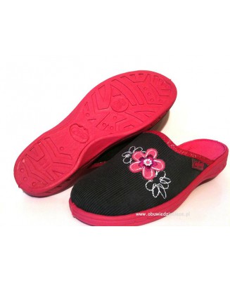 1-707/236 
szaro różowe klapki dziewczęce Befado