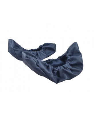 10-102/1 GRANATOWE ochraniacze na buty, wielorazowe ortalionowe obuwie ochronne obuwie muzealne, ochronniki, pokrowce na obuwie,