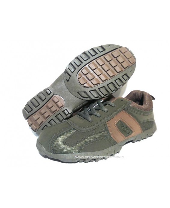 4-DLK01D zielone obuwie sportowe