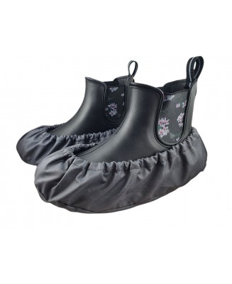 10-102/1 SZARE ochraniacze na buty, wielorazowe ortalionowe obuwie ochronne obuwie muzealne, do żłobka, przedszkola, szkoły, biu