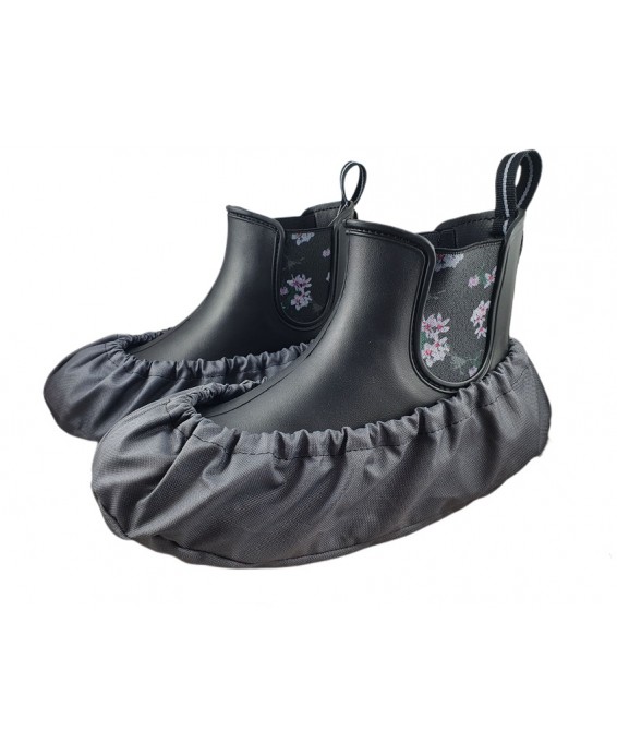 10-102/1 SZARE ochraniacze na buty, wielorazowe ortalionowe obuwie ochronne obuwie muzealne, do żłobka, przedszkola, szkoły, biu