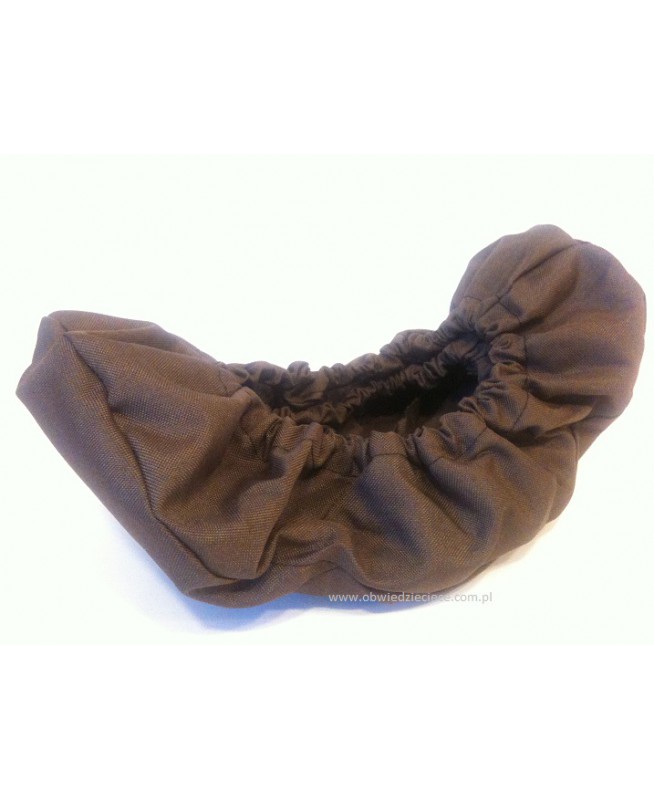 10-102/1 BRĄZOWE BISBUT ochraniacze na buty, wielorazowe ortalionowe obuwie ochronne obuwie muzealne, do żłobka, przedszkola, sz