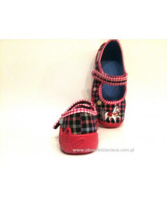 1-114X055 BLANCA balerinki czółenka dziewczęce kapcie-buciki obuwie dziecięce  Befado  25-30