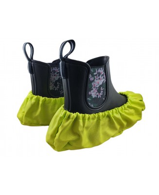 10-102/1 ŻÓŁTE ochraniacze na buty, wielorazowe ortalionowe obuwie ochronne obuwie muzealne, ochronniki, pokrowce na obuwie, do 