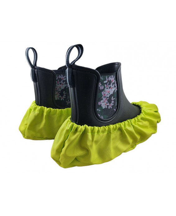 10-102/1 ŻÓŁTE ochraniacze na buty, wielorazowe ortalionowe obuwie ochronne obuwie muzealne, ochronniki, pokrowce na obuwie, do 