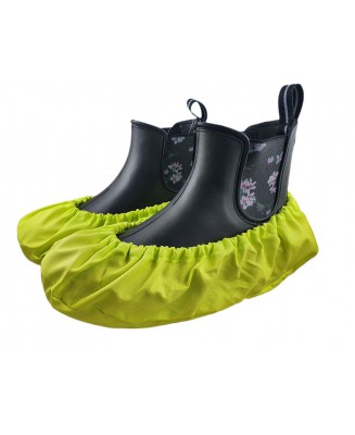 10-102/1 ŻÓŁTE ochraniacze na buty, wielorazowe ortalionowe obuwie ochronne obuwie muzealne, ochronniki, pokrowce na obuwie, do 