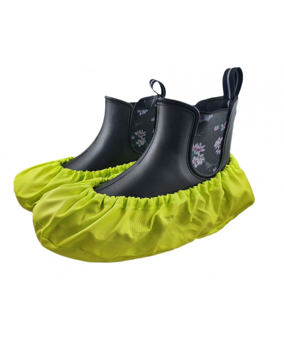 10-102/1 ŻÓŁTE ochraniacze na buty, wielorazowe ortalionowe obuwie ochronne obuwie muzealne, ochronniki, pokrowce na obuwie, do 