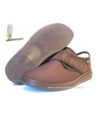 62-036D008 Dr Orto BRĄZOWE elastyczne obuwie profilaktyczno ortopedyczne damskie - męskie BEFADO Dr Orto System SILBER (Ag)