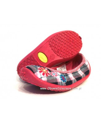 1-980X046 NELLY balerinki czółenka baletki fasolki buciki obuwie dziewczęce BEFADO