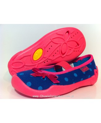 1-193X025 BLANCA balerinki czółenka dziewczęce kapcie-buciki-obuwie dziecięce  Befado  25-30