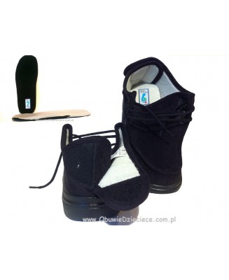 62-387D005 Dr Orto CZARNE obuwie profilaktyczno-ortopedyczne damskie - męskie BEFADO Dr Orto System