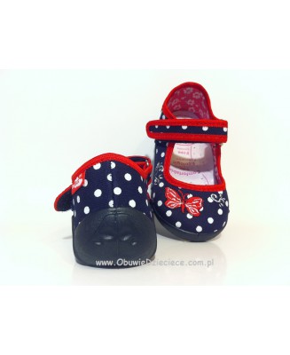 0-13-139P GRANAT KROPKI : WKŁADKI PROFILOWANE :  buciki balerinki kapcie wcz.dziecięce obuwie dziecięce Renbut  19-25