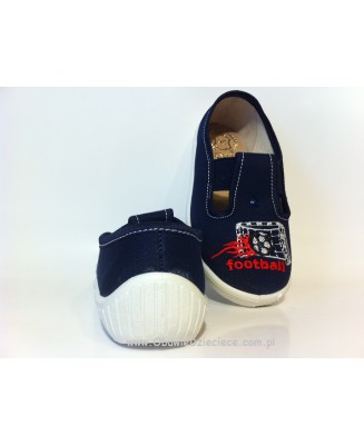 1-7KRZ/62p KRZYŚ granatowe kapcie buciki obuwie dziecięce Raweks