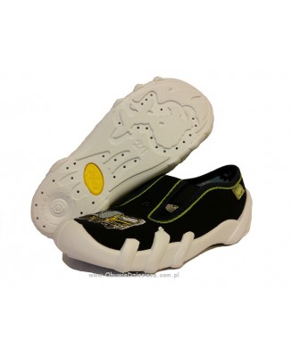 1-290X076 SKATE granatowe z betoniarką kapcie buciki obuwie dziecięce przedszkolne szkolne  Befado Skate  25-30