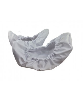 10-102/1 BIAŁE BISBUT ochraniacze na buty, wielorazowe ortalionowe obuwie ochronne obuwie muzealne, ochronniki, pokrowce na obuw