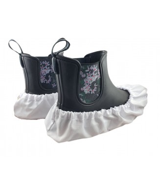 10-102/1 BIAŁE BISBUT ochraniacze na buty, wielorazowe ortalionowe obuwie ochronne obuwie muzealne, ochronniki, pokrowce na obuw