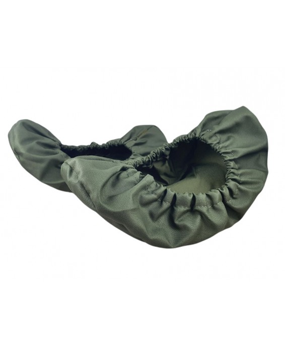 10-102/1 ZIELONE CIEMNE ochraniacze na buty, wielorazowe ortalionowe obuwie ochronne obuwie muzealne, do żłobka, przedszkola, sz