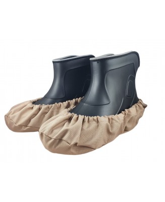 10-102/1 BEŻOWE  ochraniacze na buty, wielorazowe ortalionowe obuwie ochronne obuwie muzealne, do żłobka, przedszkola, szkoły, b