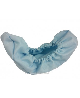 10-102/1 NIEBIESKIE JASNE ochraniacze na buty, wielorazowe ortalionowe obuwie ochronne obuwie muzealne, ochronniki, pokrowce na 