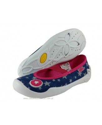 1-193X035 BLANCA balerinki czółenka dziewczęce kapcie-buciki-obuwie dziecięce  Befado  25-30