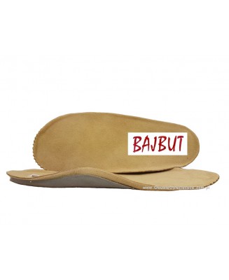 8-B-26crż BAJBUT RÓŻOWO FIOLETOWE sandałki : WKŁADKI SKÓRZANE ORTO SUPINUJĄCE : trzewiki buty kapcie sandały ortopedyczne profil