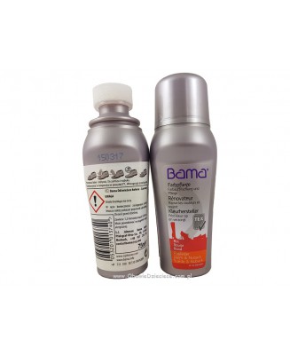 13- S11 BAMA ROT CZERWONY  ODŚWIEŻACZ KOLORU z aplikatorem i gąbką 75ml -  do skór zamszowych nubukowych - BAMA DE