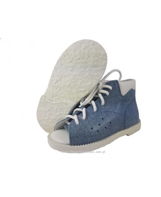 8-BP38MA/0 KUBA JEANS PRZECIERANY kapcie sandałki obuwie profilaktyczne wcz.dzieciece 18-23 buty Postęp