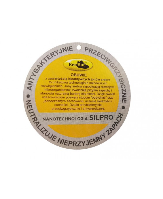 1-23-371PL GRANAT piłkarz :: WKŁADKI PROFILOWANE :: kapcie-buciki dziecięce Renbut 26-35