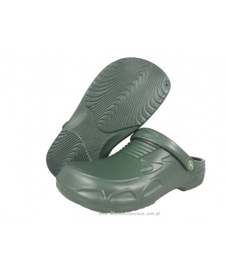 0-L 890 HERO Lemigo zielone klapki chodaki kroksy saboty ogrodowe EVA Lemigo 36-46