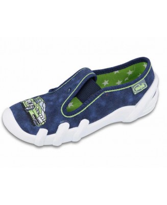 1-290X184 SKATE GRANATOWE WYŚCIGÓWKA :: MIĘKKIE WKŁADKI SOFT-B system :: kapcie buciki obuwie dziecięce przedszkolne szkolne  Be