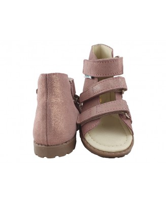 8-1210-40 RÓŻ PYŁEK MRUGAŁA PORTO WKŁADKI PROFILOWANE  buty sandałki kapcie profilaktyczne przedszk. 26-30  Mrugała