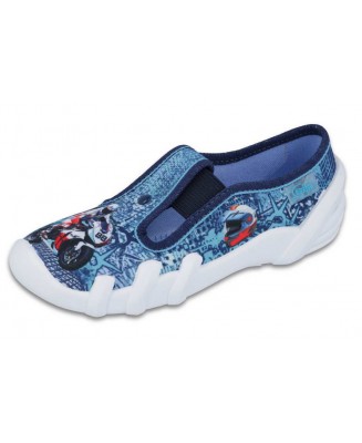 1-290X181 SKATE GRANATOWE WYŚCIGÓWKA :: MIĘKKIE WKŁADKI SOFT-B system :: kapcie buciki obuwie dziecięce przedszkolne szkolne  Be