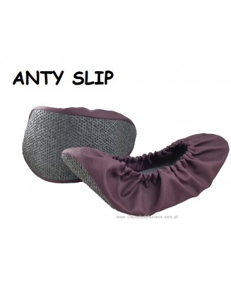 10-102/1APFI BORDOWE ANTYPOŚLIZGOWE  ochraniacze na buty, wielorazowe ortalionowe obuwie ochronne obuwie muzealne, do żłobka, pr