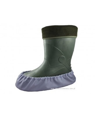 10-102/1APFI JASNO SZARE ANTYPOŚLIZGOWE  ochraniacze na buty, wielorazowe ortalionowe obuwie ochronne obuwie muzealne, do żłobka