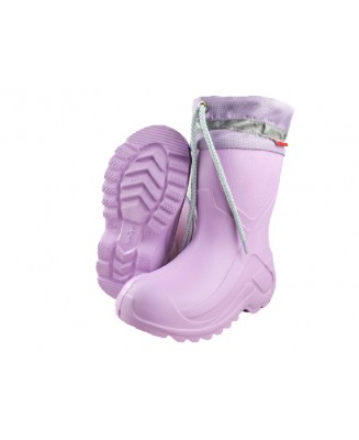 L762 CAMP JASNY LILA superlekkie piankowe EVA  kalosze dziecięce Lemigo  22-36