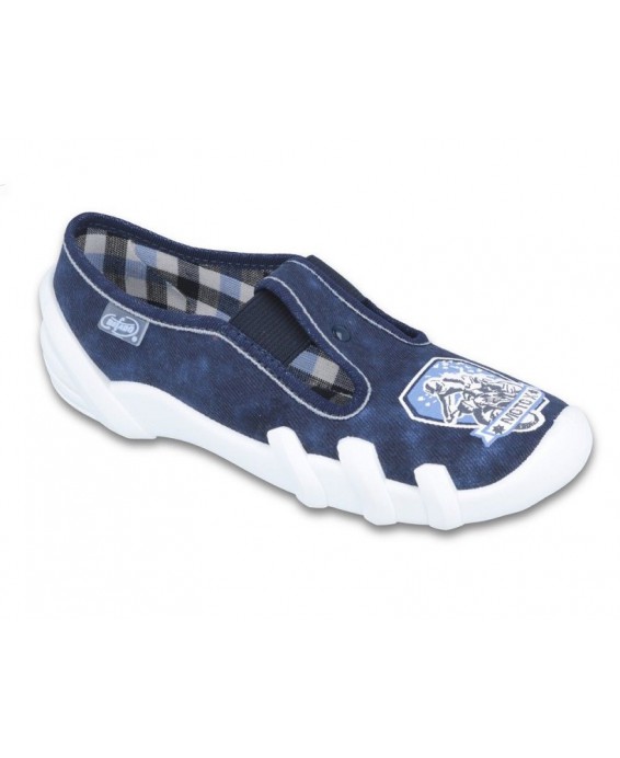 1-290Y186 SKATE GRANAT motor :: MIĘKKIE WKŁADKI SOFT-B system :: kapcie buciki obuwie dziecięce szkolne Befado  31-36